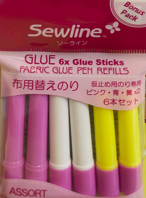 Sewline Fabric Glue Pen Refills - 6 Pack