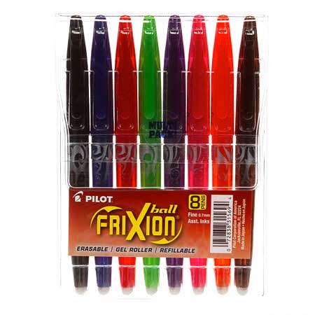 Frixion Pen Assortment 8 Pack • Pens & MarkersNotions • Pens & Mar