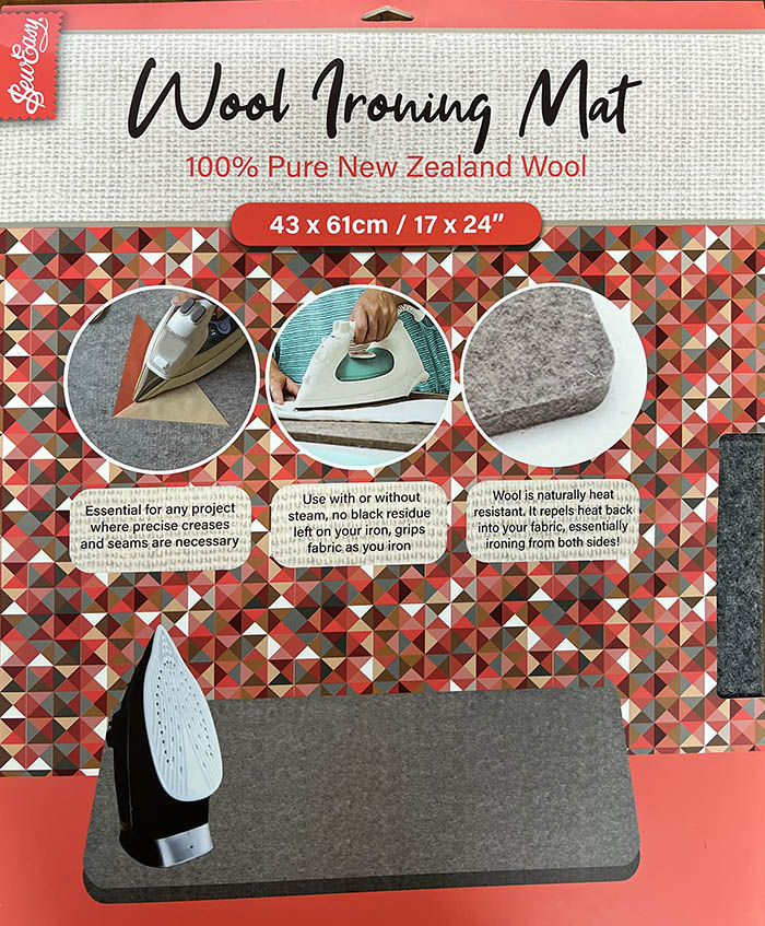 Sew Easy Wool Ironing Mat 17 in x 24 in (Large) • Notions NEWWhats